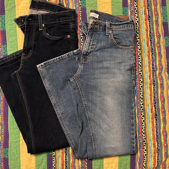 Levi's Other - TWO jeans for teen! Levi’s tapered leg (29x32)